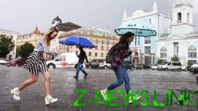 Киевлян предупредили о затяжных дождях