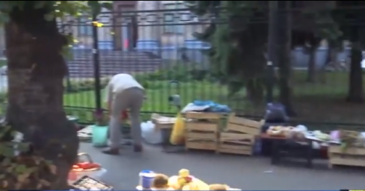 В Киеве девушка сбила женщину, перепутав газ и тормоз