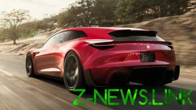 Дизайнеры показали, как может выглядеть рестайлинг Tesla Roadster