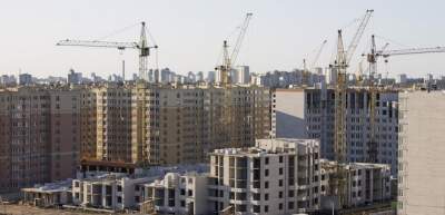 Объем принятого в эксплуатацию жилья в Киеве уменьшился