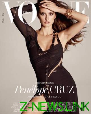 44-летняя Пенелопа Крус снялась для обложки испанского Vogue