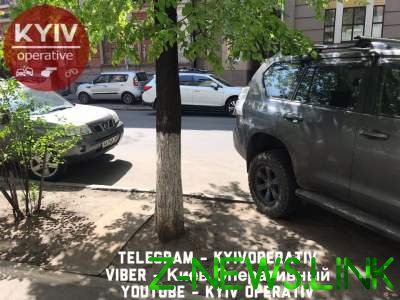 «На три стула»: в Киеве отличился еще один автохам