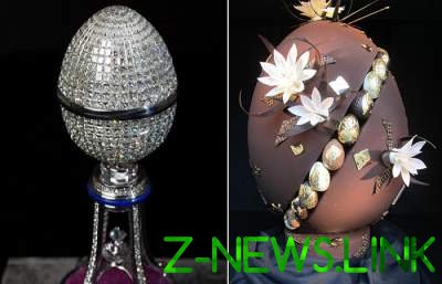Бриллианты и шоколад: так выглядят самые дорогие пасхальные яйца. Фото
