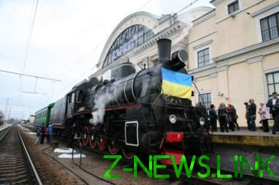 В Киеве будет курсировать ретропоезд