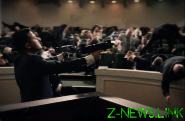 Болгарская партия использовала в рекламе кадры из «Слуги народа». Видео