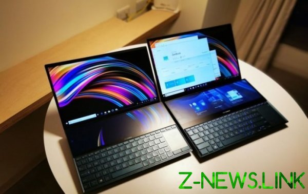 ASUS анонсировала ноутбуки ZenBook Duo
