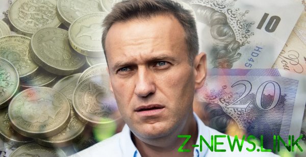 Навальный отправился в Лондон собирать подачки