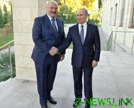 На встрече Путина и Лукашенко в Сочи обсудили снег