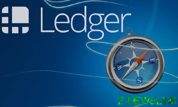 Кошелек Ledger интегрировал расширение для браузера Safari