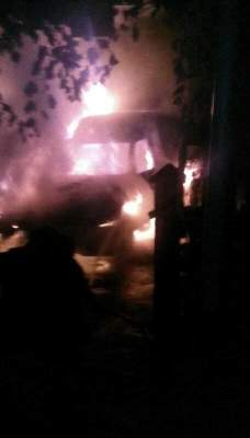 На Одесчине сожгли авто женщины, выступившей против русского языка в школах
