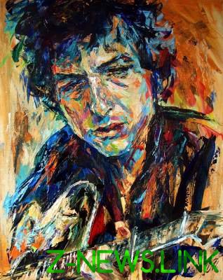 Талантлив во всем: необычная живопись Боба Дилана. Фото