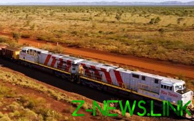 В Австралии запустили полностью автономный поезд. Видео