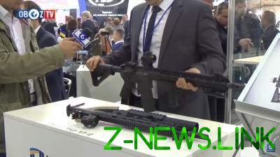 Украинские конструкторы похвастались новой штурмовой винтовкой. Видео