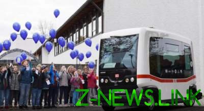 В Баварии запустили первый автономный автобус 