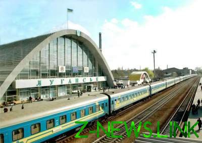 Блогер показал, как сейчас выглядит луганский вокзал