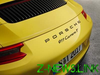 Porsche выпустила новый спорткар 911 Carrera T