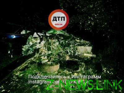 Трагическое ДТП на Киевщине: Subaru врезался в дерево, водитель погиб