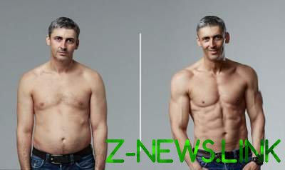 Мужчина средних лет показал, как меняют тело несколько недель тренировок. Фото