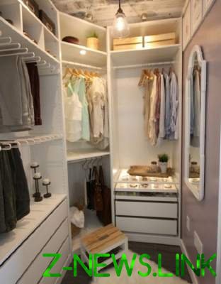 Шикарные идеи дизайна гардеробных комнат. Фото