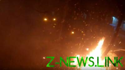 Покушение на Мосийчука: кадры момента взрыва с камеры наблюдения. Видео