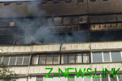 На Харьковщине загорелась девятиэтажка: эвакуированы несколько десятков жителей