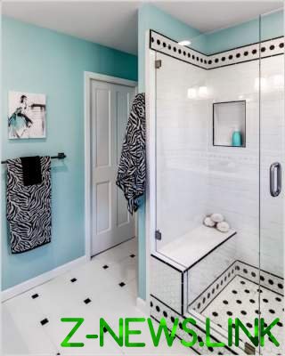 Необычные идеи оформления ванной комнаты с душевой кабинкой. Фото