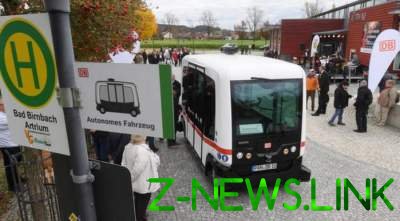 В Баварии запустили первый автономный автобус 