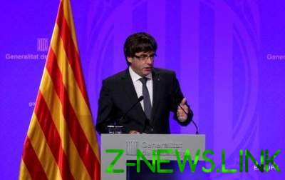 Лидер Каталонии решил отложить объявление независимости