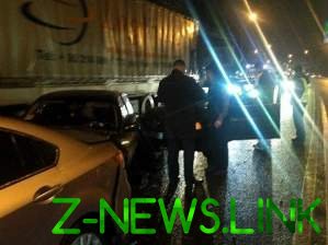 Пьяное ДТП во Львове: столкнулись пять автомобилей 