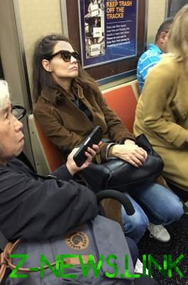 Голливудскую звезду заметили в метро Нью-Йорка