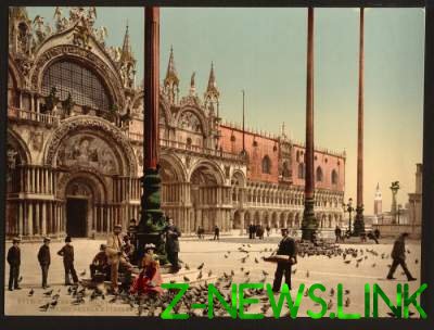 Старинные открытки Венеции конца XIX века. Фото