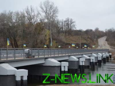 В Луганской области восстановили мост, разрушенный в 2014 году террористами