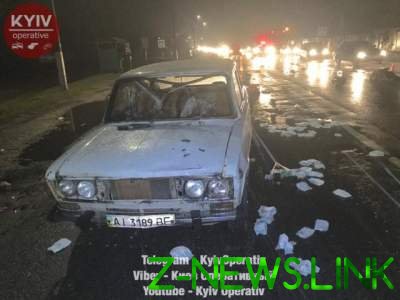 Водитель под Киевом сбил трех женщин и скрылся с места происшествия