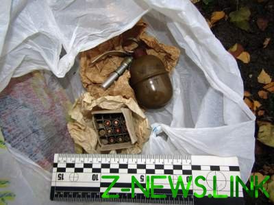 В Киеве задержан мужчина с гранатой в пакете 