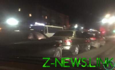 В Черкассах столкнулись четыре автомобиля