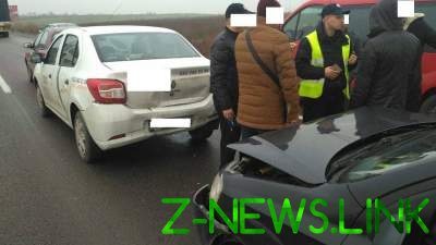 Массовое ДТП во Львове: столкнулись пять автомобилей