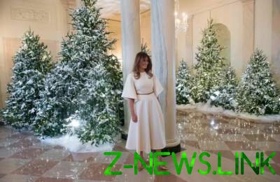 Как украсили Белый дом к Рождеству