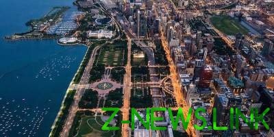 Полет над Чикаго: снимки, сделанные с огромной высоты. Фото