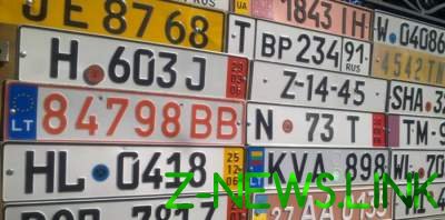 Стало известно, сколько автомобилей на литовских номерах находится в Украине