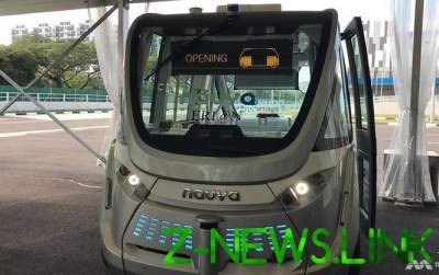 В Сингапуре запустят беспилотные автобусы