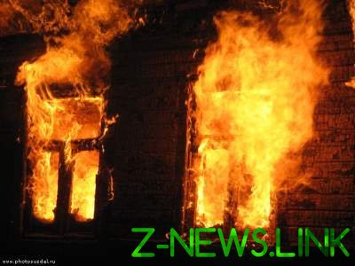 Пожар на Харьковщине: мать погибла, дети успели спастись