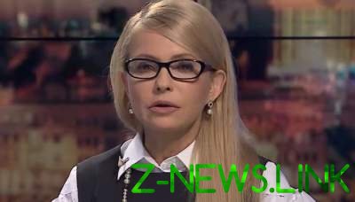 Тимошенко призналась, сколько зарабатывает в месяц. Видео 