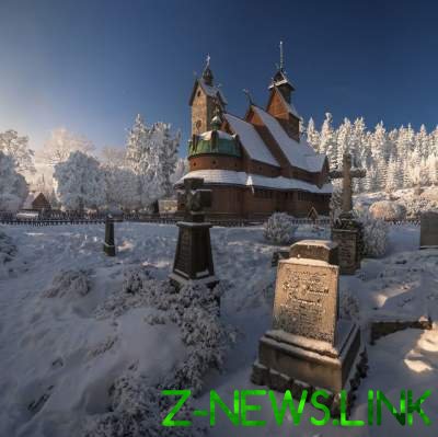 Волшебство зимы в горах Польши. Фото