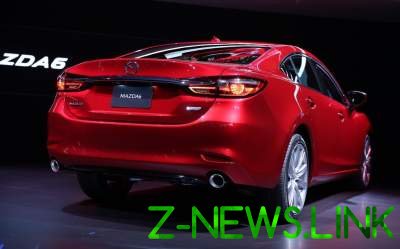 Представлено новое поколение седана Mazda 6