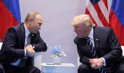 Песков: Путин и Трамп во время переговоров обсудили Украину