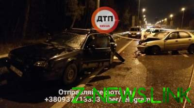 Тройное ДТП в Киеве: семеро пострадавших 
