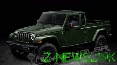 Jeep готовит новый пикап на базе Wrangler