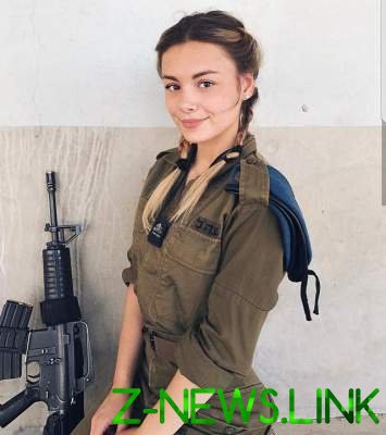 Очаровательные девушки в израильской армии. Фото