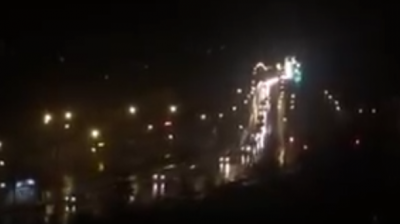 Заход военной колонны в Луганск. Видео 