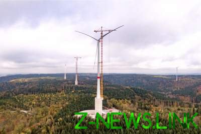 Так выглядит самый высокий в мире ветрогенератор